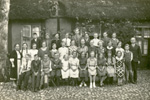 Holger Ejlersens konfirmation, Ørum Præstegård, Djurs Nørre - efterår 1938