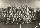 Skolebillede fra Korsholm Skole - efteråret 1959