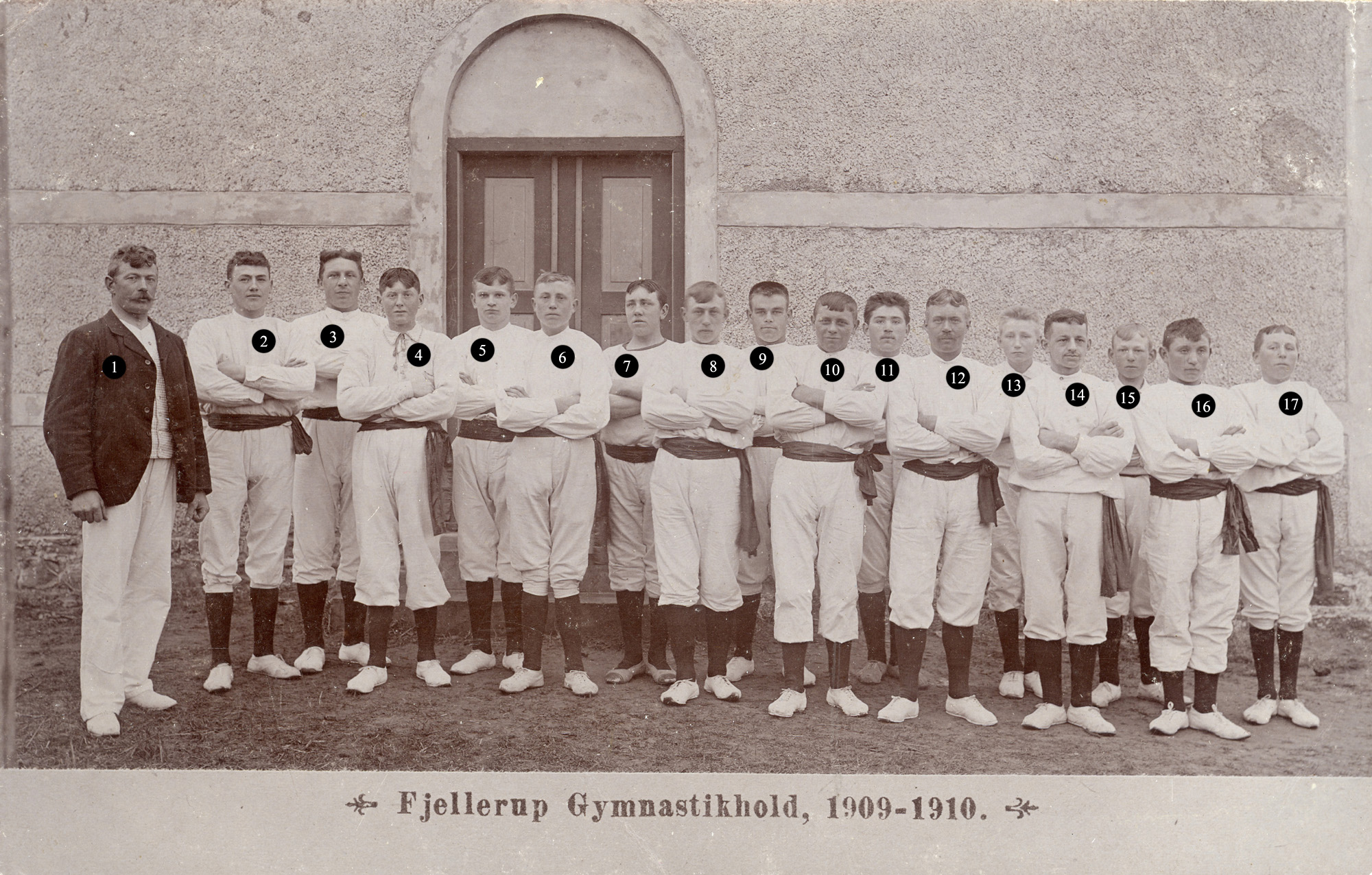 Fjellerup Gymnastikhold - 1909-1910