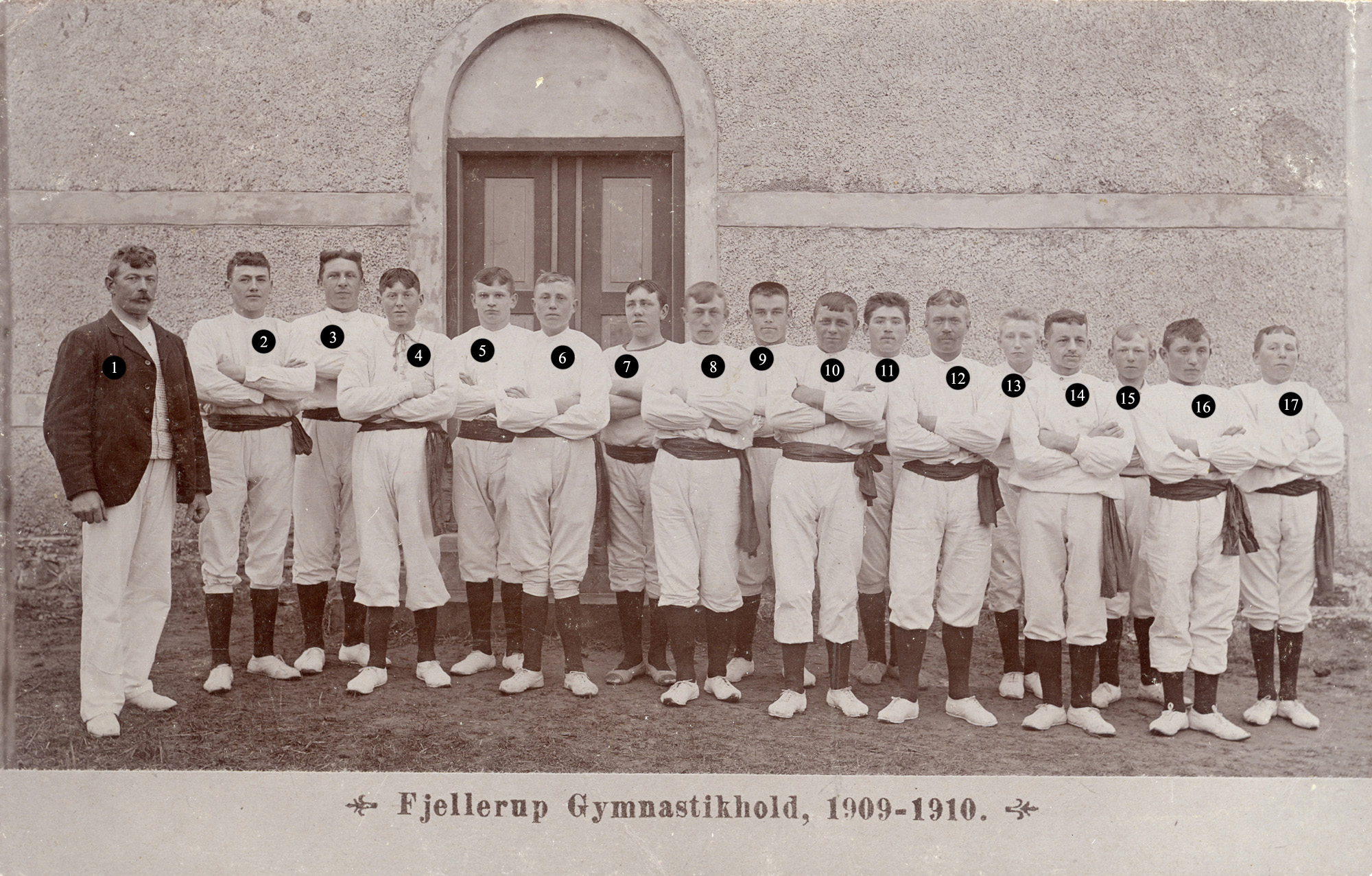Fjellerup Gymnastikhold - 1909-1910