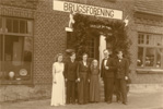 Inger og Peter Hansens sølvbryllup, Stenvad Brugs - 1946