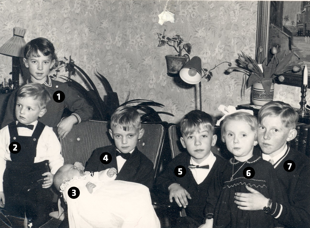 Peter Munk Ejlersens barnedåb, Norring Brugs - 1959