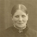 Johanne Severine Sørensen, ved fotograf i Nørager - 1922